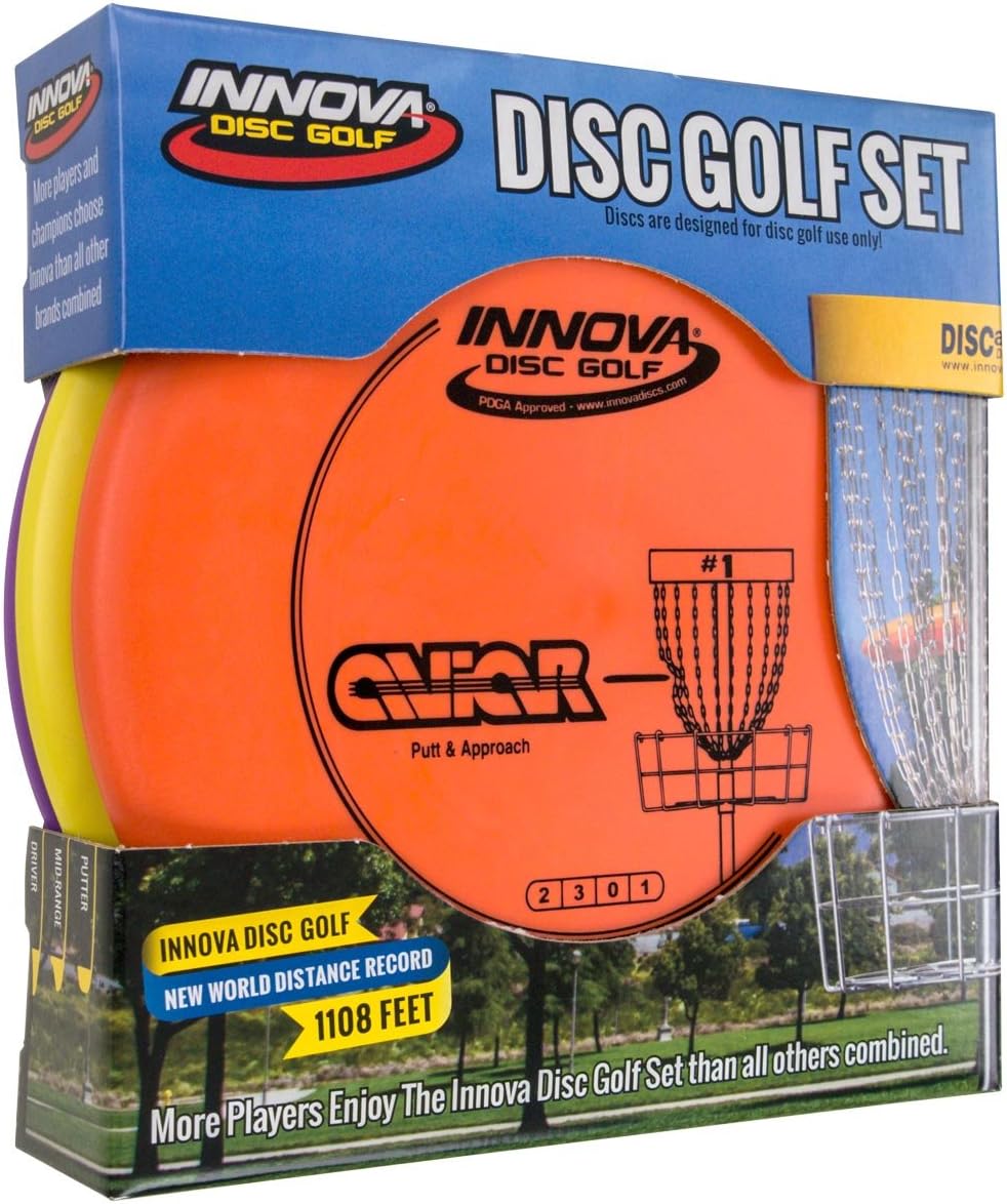 INNOVA Dx Disc Golf Set 3 (DX Stacked Set)