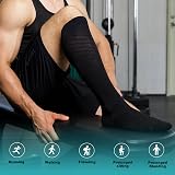 SONORAN 20-30 mmHg Compression Socks Women Men Black 2 Pairs S/M view 2