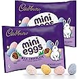 Cadbry Mini Eggs Easter Chocolate Candy - 2 Pack (16 oz Bags) Crunchy Shell Milk Chocolate Treats for Egg Hunts, Baskets & Party Favors
