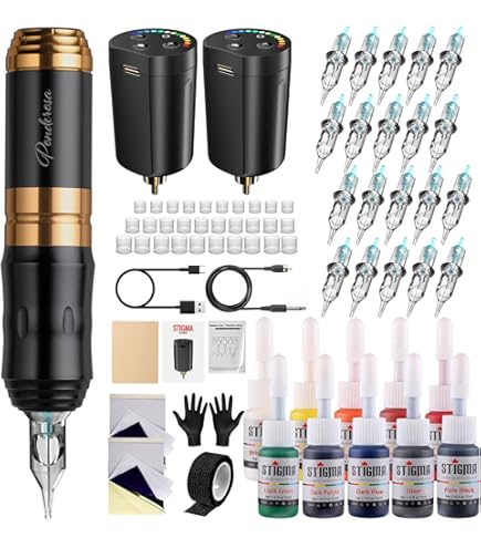 STIGMA Wireless Tattoo Machine Tattoo Gun with German Coreless