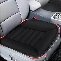 thumbnail image 2 of ELUTO Car Seat Cushion Leather Car Memory Foam Heightening Seat Cushion Coccyx C 2 of 13