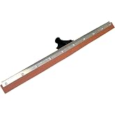 Midwest Rake - 47150 "24"" Speed Squeegee, Flat, Red Rubber"