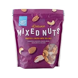 Amazon Brand - Happy Belly Deluxe Mixed Nuts, 16 oz