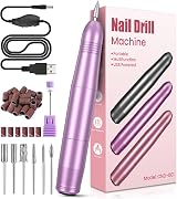 KOOFIT Electric Nail Files Professional Nail Drill 20000 RPM USB Portable