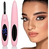 ShenlanBolt Heated Eyelash Curler for Women, Electric Lash Curler with 10s Fast Heating, 4 Adjustable Temp (65°C-95°C), 24H Curl, USB-C Rechargeable, Ergonomic Design, Travel-Friendly Makeup Tool Gift