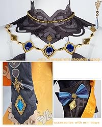 NSPSTT Genshin Cosplay Navia Cosplay Dress Genshin
