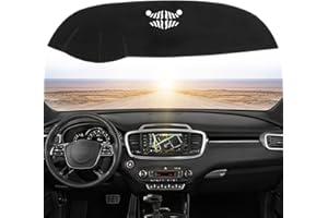 BERKSYDE Dashboard Dash Cover Mat Carpet Compatible with 2016-2019 2020 Kia Sorento