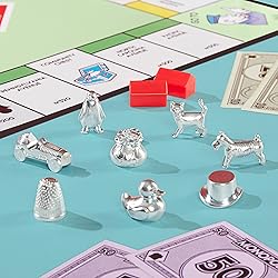 Monopoly Board Game | Classic Game with Storage