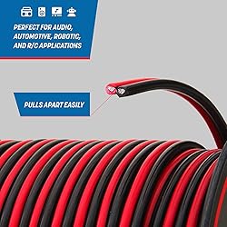 GS Power 16 Gauge Wire (16 AWG) - 100 Foot, Pure