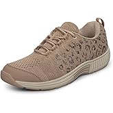 Orthofeet Women's Orthopedic Knit Coral Sneakers