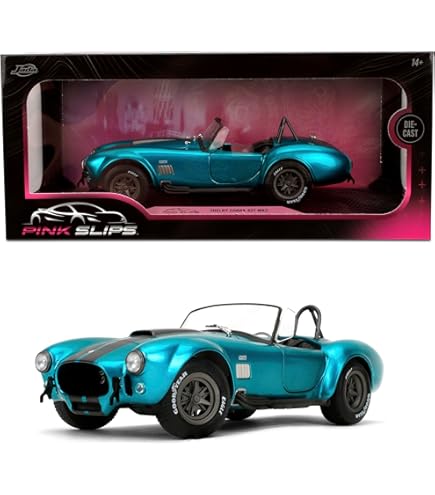 Amazon.com: Jada DC Comics 1:32 1965 Shelby Cobra 427 SC Die-cast