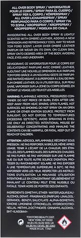Tom Ford Ombré Leather Body Spray 150 ml - Men's Fragrance Mist view 7