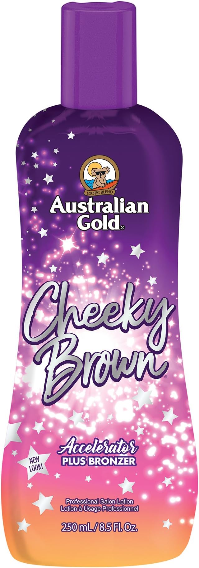Australian Gold Cheeky Brown Accelerator Bronzer Herbal Extracts 250ml Lotion