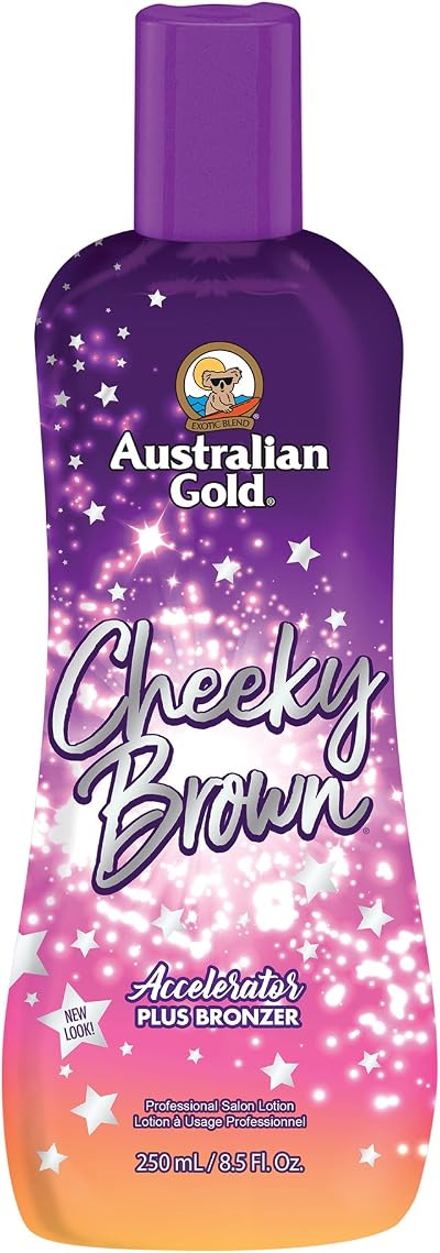 Australian Gold Cheeky Brown Accelerator Bronzer Herbal Extracts 250ml Lotion