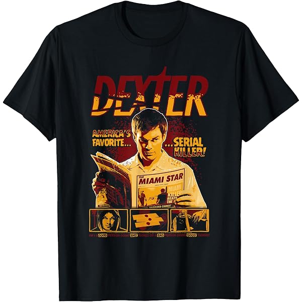 Amazon.com: Dexter Plastic Wrap T-Shirt : Clothing, Shoes & Jewelry