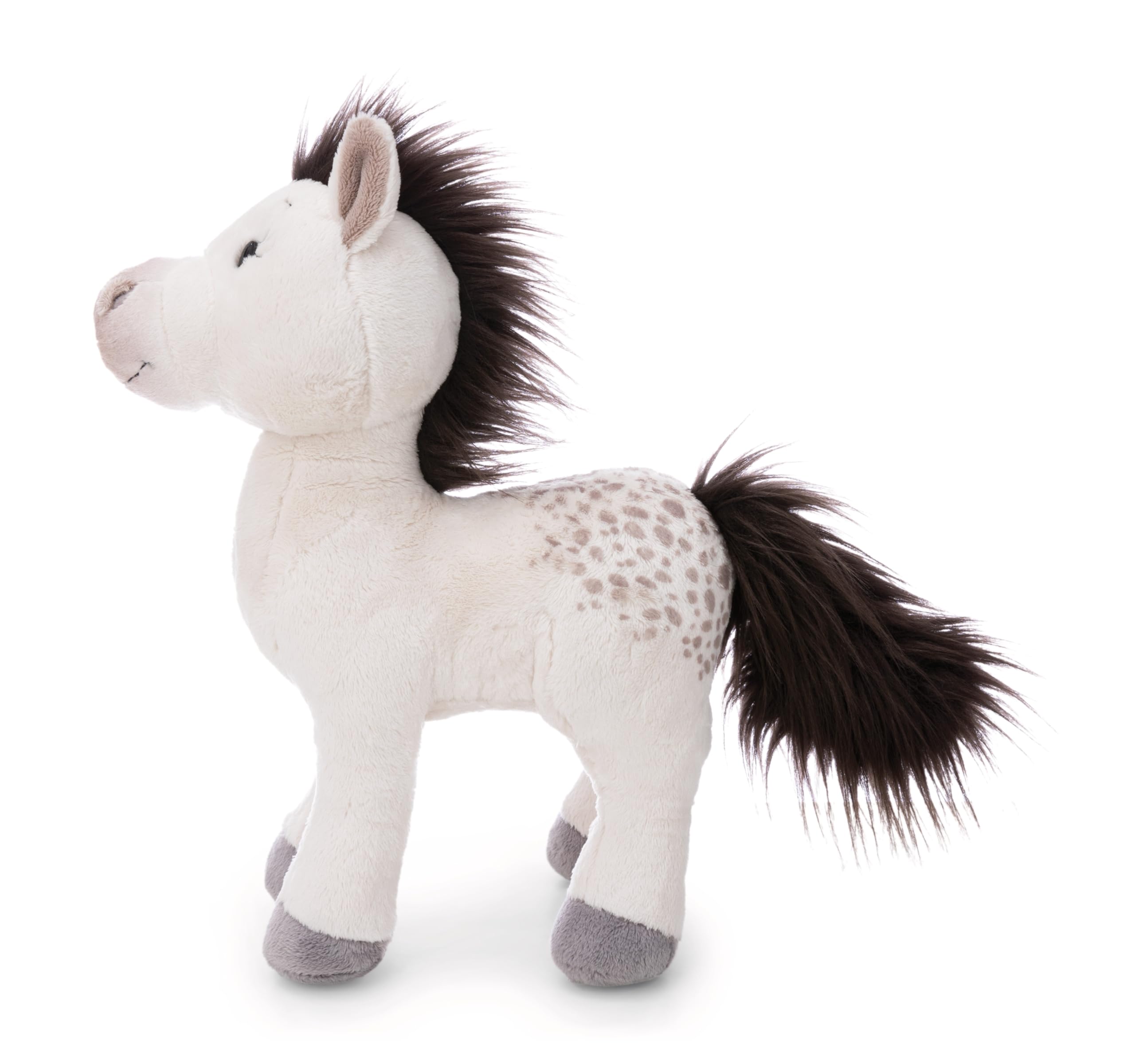 Kuscheltier Pferd Mony K. Pony 27cm - weiß - Weiches NICI Plüschtier – niedliches Stofftier zum Kuscheln & Spielen – tolle Geschenkidee für Kinder & Erwachsene | 62237 4