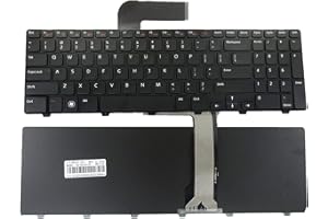 SUNMALL N5110 Keyboard Compatible with DELL Inspiron, Replacement Laptop Keyboard with Frame Compatible with DELL Inspiron 15R N5110 M501Z M511R Ins15RD-2528 2728 2428
