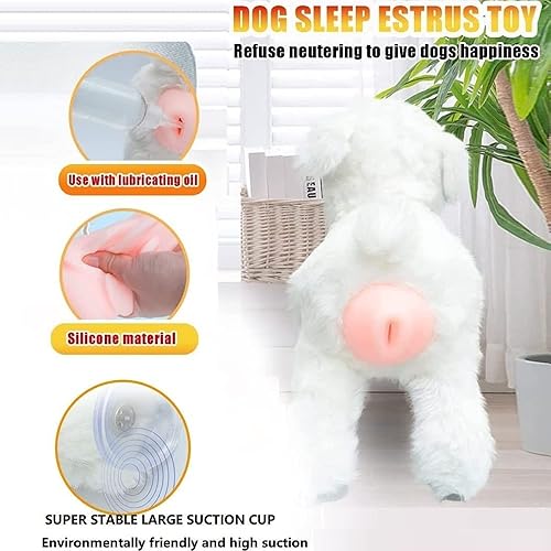 Silicone Simulation Mating Dog Toy, Male Pet Estrus Vent Dog Toys, Male Dog  in Heat for Small Dogs Bulldog Teddy Dog Vent Sex Simulation,Channel Height  25cm in Saudi Arabia | Whizz Chew