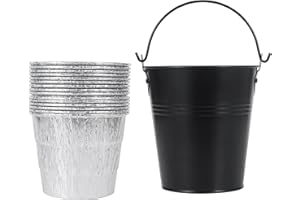 JODOUEEIR 20 Pack Grease Liner and 1 Pack Black Bucket Compatible for Traeger Pro Series 575/780,Smoker Grill Accessories for Traeger.