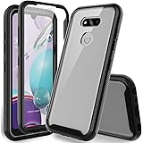 HATOSHI LG Aristo 5 Case, LG K31, Phoenix 5, Risio 4 Case with Built-in Screen Protector, Heavy Duty Protection Crystal Clear