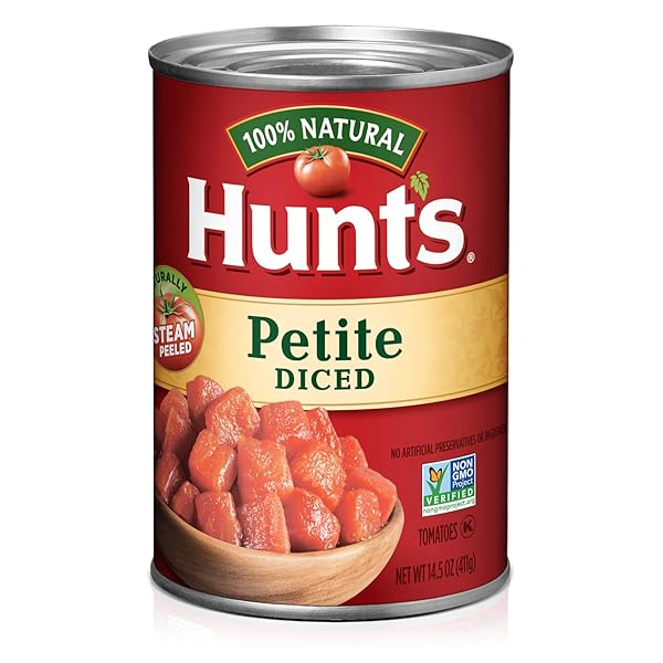 HUNT’S PETITE DICED TOMATOES, KETO FRIENDLY, 14.5 OZ
