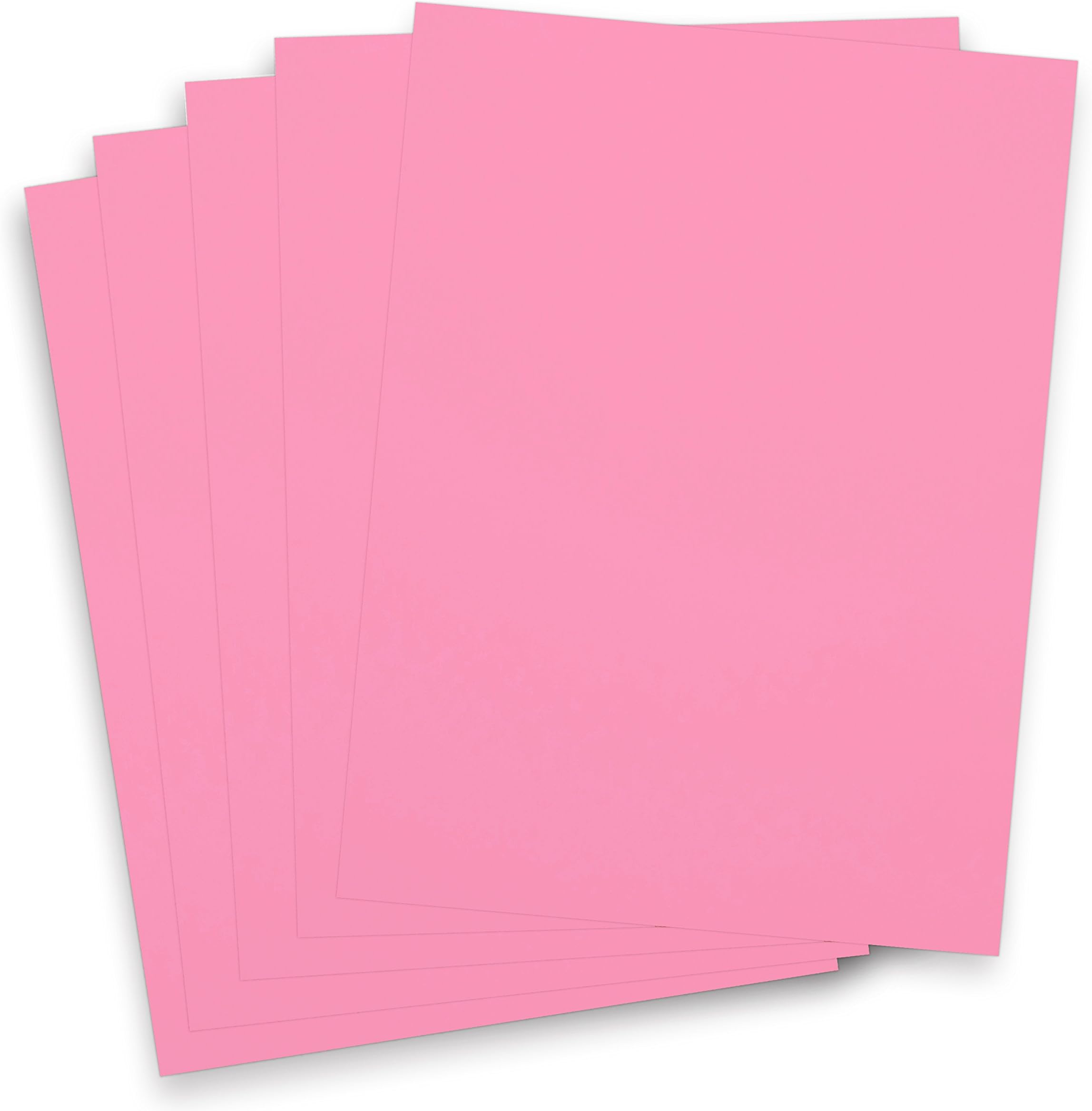 Rozzy Crafts - Pink Heat Transfer Vinyl (HTV) - Matte and Smooth - 5 Sheets Each 12 inches by 10 inches - Works with Cricut, Silhouette, and All Other Cutting Machines
