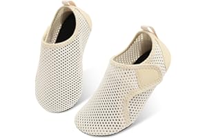 L-RUN Toddler Water Shoes Barefoot Aqua Socks Kids Swim Shoes for Beach Pool Surfing Yoga