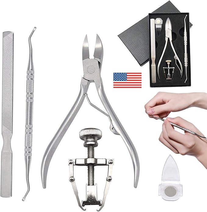 Ingrown toenail tool & Kit, Pedicure Tools, Professional Stainless