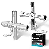 DURATECH 4 Way Sillcock Key Set, Utilities