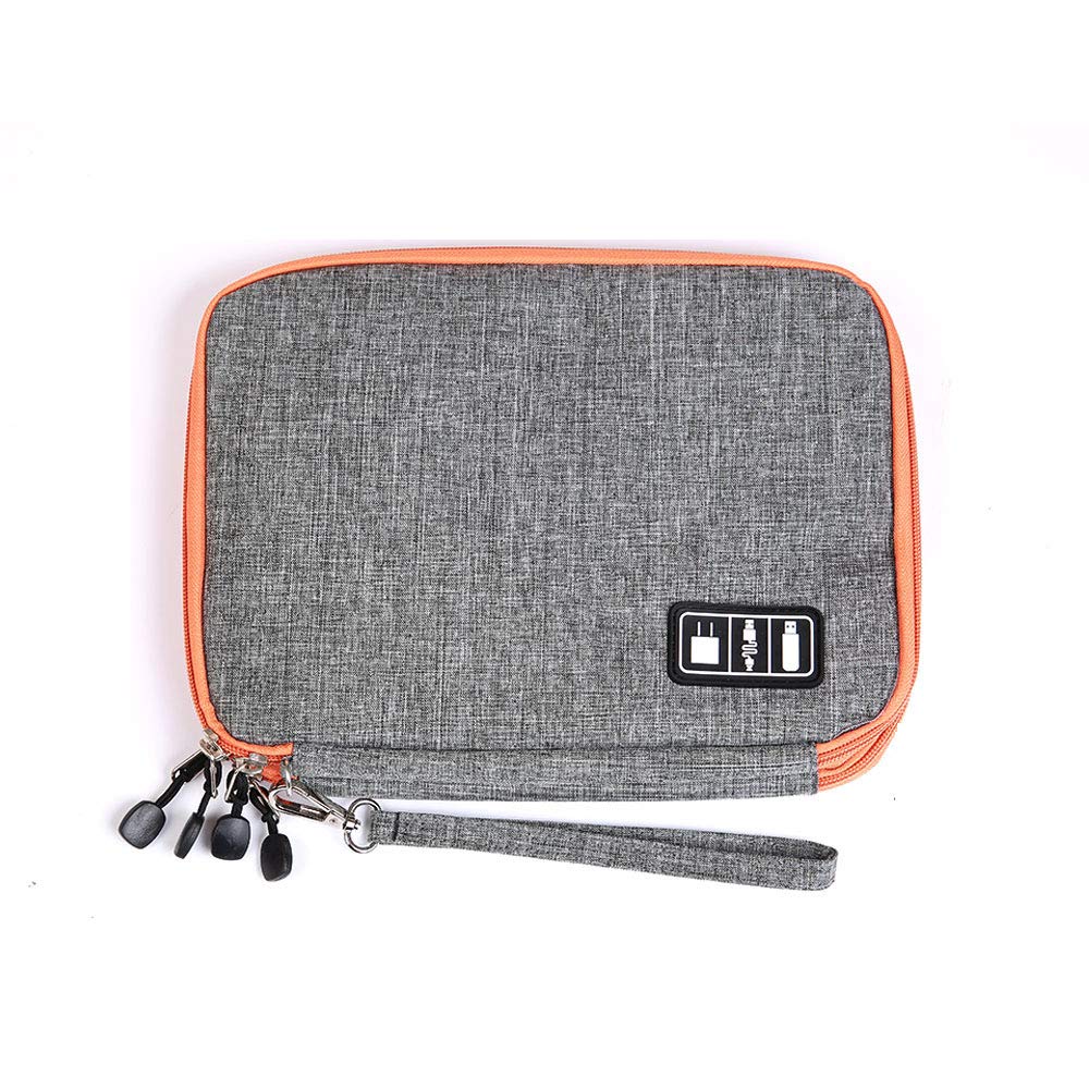 Waterproof Double layerElectronic Travel Organiser,crayfomo Universal Cable Organiser Storage