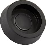 Merriway BH04749 Basin Plug 38mm Black with 300mm Chrome Chain & Stay view 2