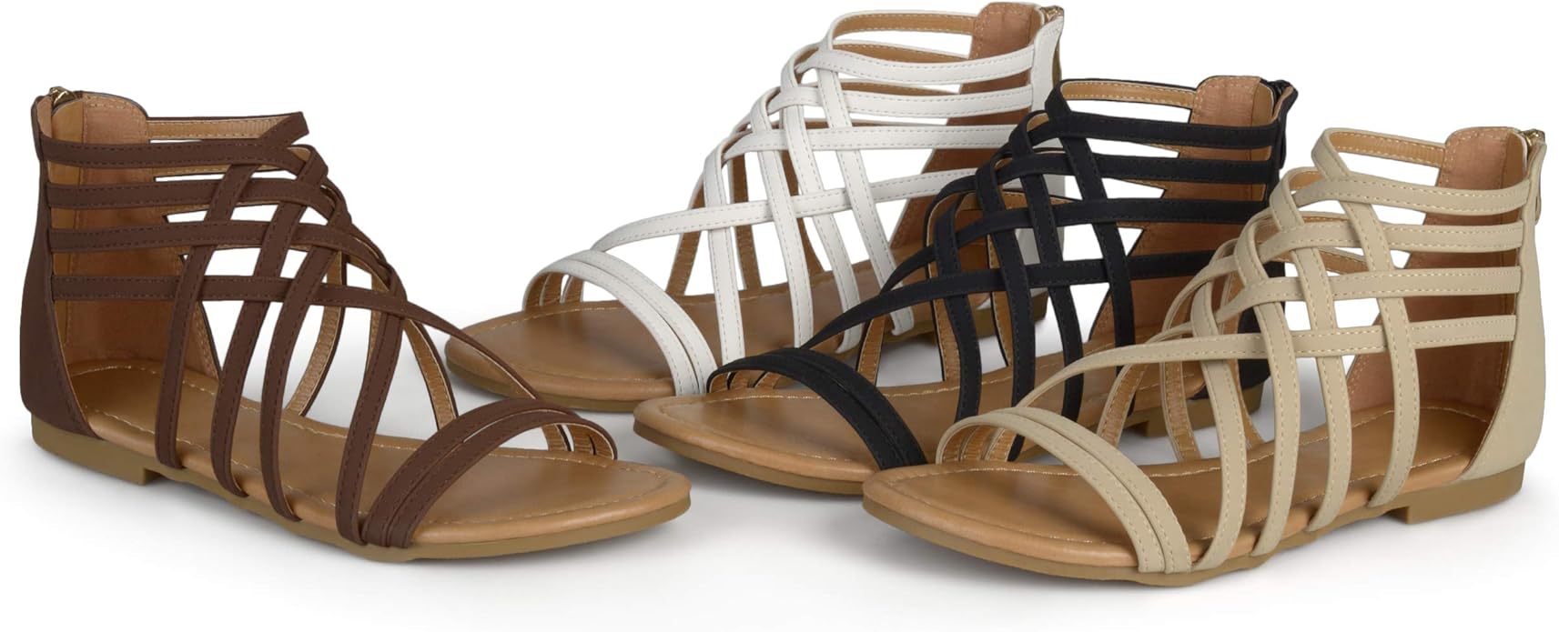 journee collection hanni gladiator sandal