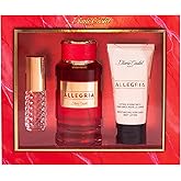 Diane Castel Allegria Gift Set - Citrus Floral Fragrance - Perfume for Women and Body Lotion - Notes of Lemon, Black Currant, Orange Blossom - 3 pc