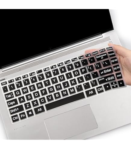 2-Pack Keyboard Covers For HP Pavilion 14" Laptops - Compatible With 14m-dw/dy/dv Models