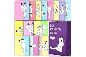 Sex Position Cards Sex Toy Adventurous Playing Cards Erotic Bedroom Cards Poker for Couple Lover Date Night Game