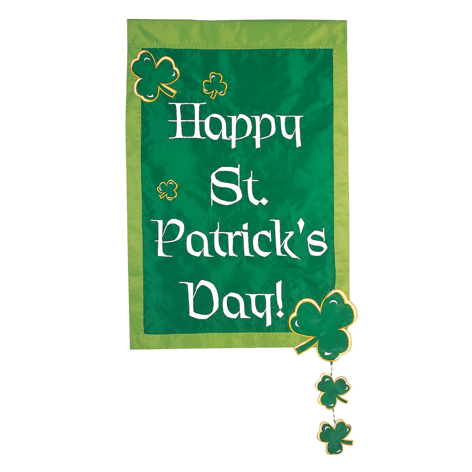Evergreen Flag Happy St. Patrick's Day Garden Flag