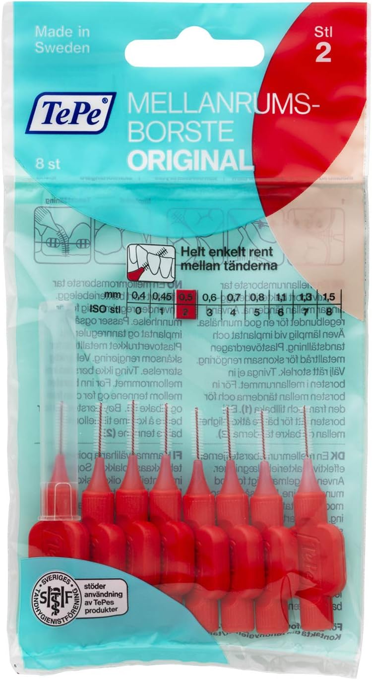 Tepe Red Fine 0.50Mm, 8 count (Pack of 1)
