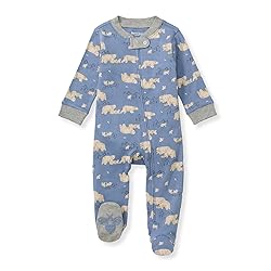 Burt's Bees Baby Baby Boys Pajamas, Sleep and Play
