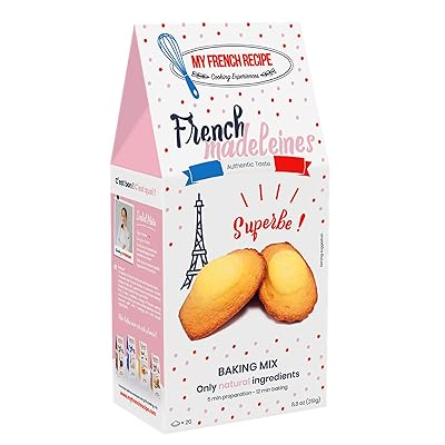 Buy Madeleine Baking Mix Authentic French Taste French Gourmet Food Cake Mixes Great For Small Gift Or To Bake In Family My French Recipe Online In Indonesia B07twny3rs
