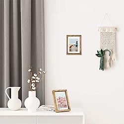 DLQuarts 2 Pack 4x6 Floating Picture Frames, Solid