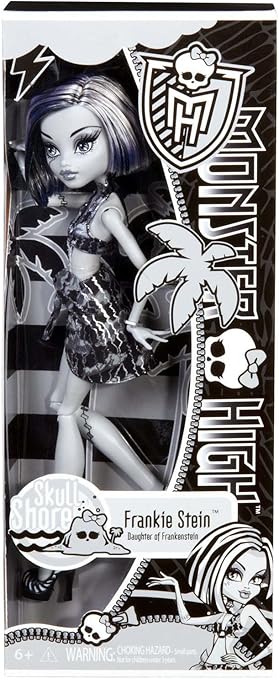 monster high black and white
