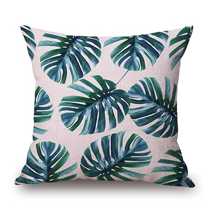 Buy 27 18 X 18 Inch Cotton Linen Decorative Throw Pillow Cover