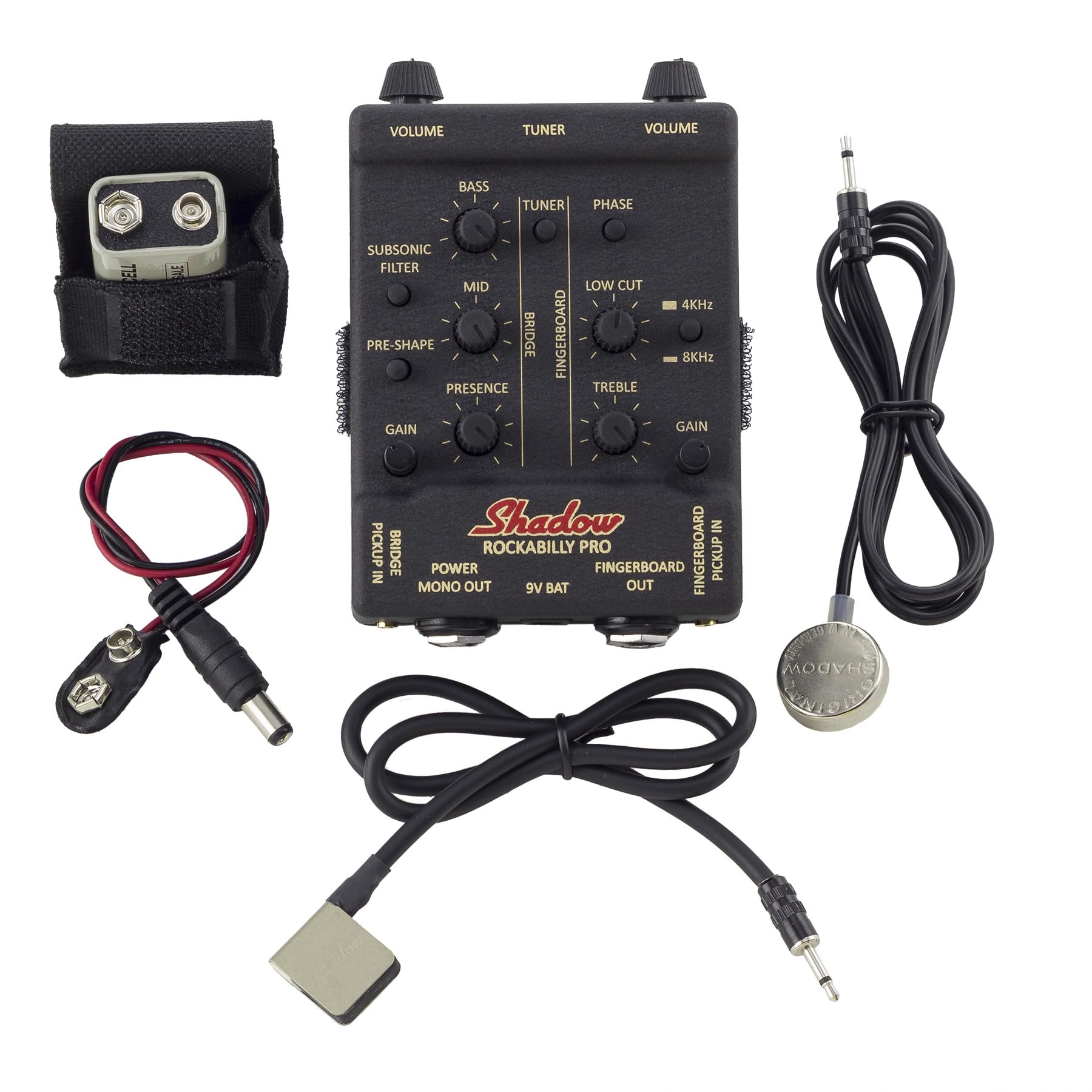 Photo 1 of Shadow RB-PRO Rockabilly Pro Upright Bass Pickup & Preamp