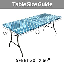 Smiry Rectangle Picnic Table Cover, Waterproof