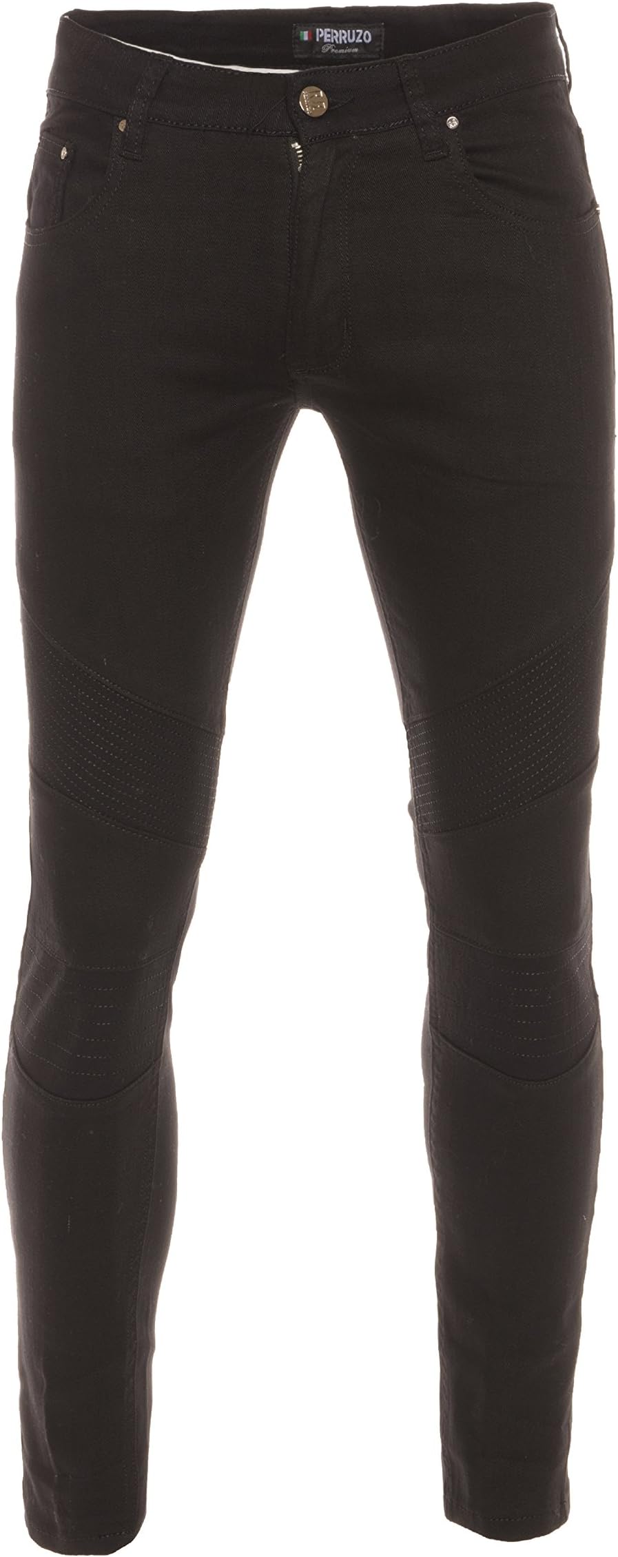 Perruzo Men's Skinny Stretch Denim Jeans