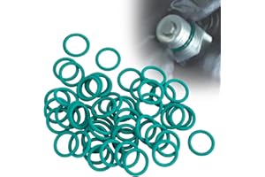ELECHOI 50 PCS Oil Drain Plug O-Ring Compatible with Harley, #11105 Motorcycle Drain Plug O-Rings Replacement (FKM Material)