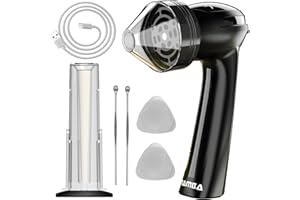 Mamba Grinders Electric Spice & Herb Grinder for The Kitchen. Easy to Use USB Rechargeable Grinder, 2g Black