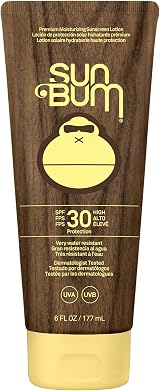 Sun Bum Original SPF 30 Sunscreen Lotion Vitamin E Vegan Reef Friendly 177ml