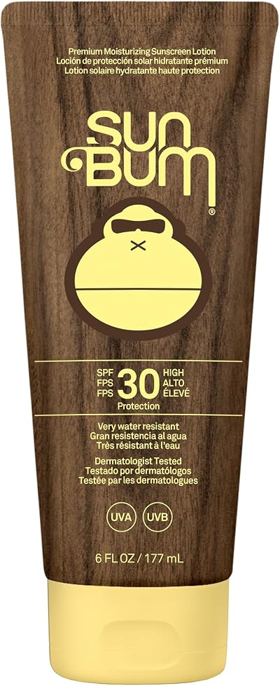 Sun Bum Original SPF 30 Sunscreen Lotion Vitamin E Vegan Reef Friendly 177ml