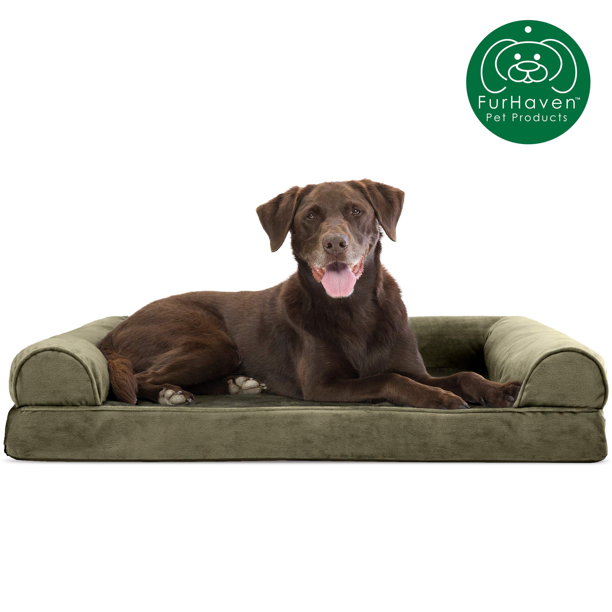 furhaven orthopedic dog couch